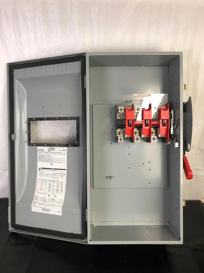 Siemens HNF364JW Heavy Duty Safety Switch, 200A 600VAC 600VDC *NEW*