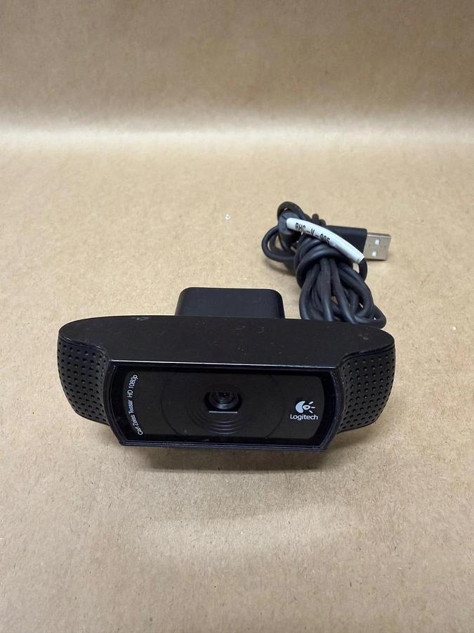 Used Logitech Carl Zeiss Tessar HD 1080p Webcam