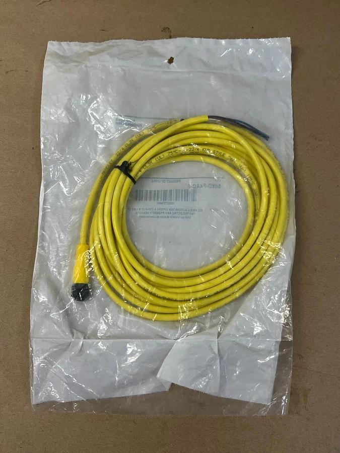 Used Allen Bradley 889D-F4AC-5 Ser B Cable