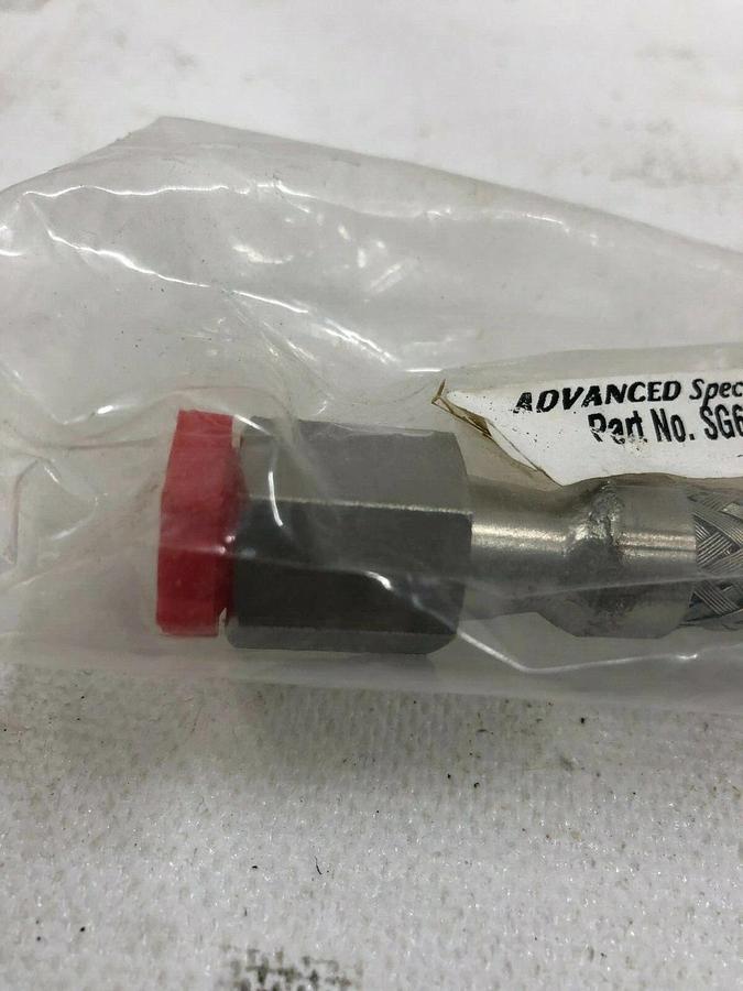 Used Advanced Specialty Gas Equipment SG6454 Stainless Steel Innercore & Overbraid