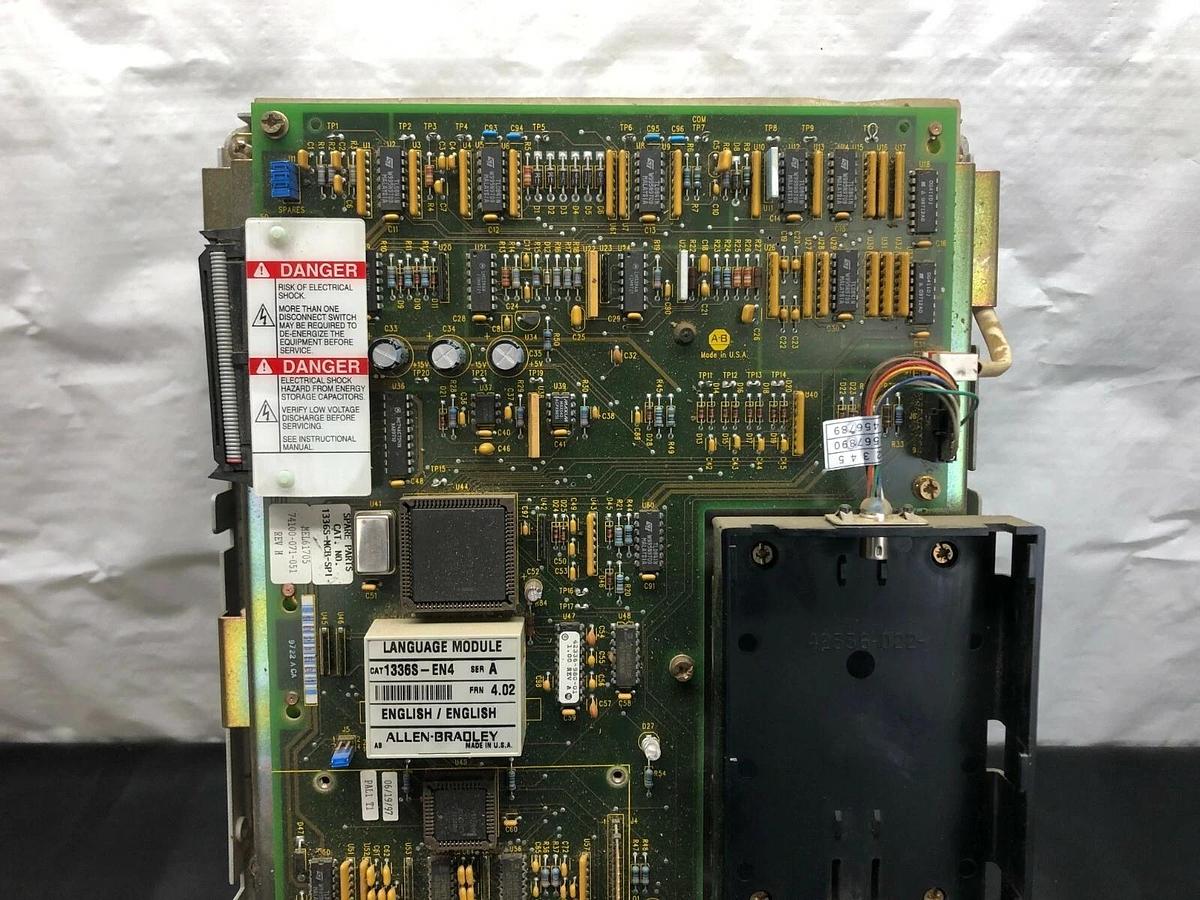 Used Allen Bradley 1336S-B010-AN-EN4 Series D, AC Drive, 10HP