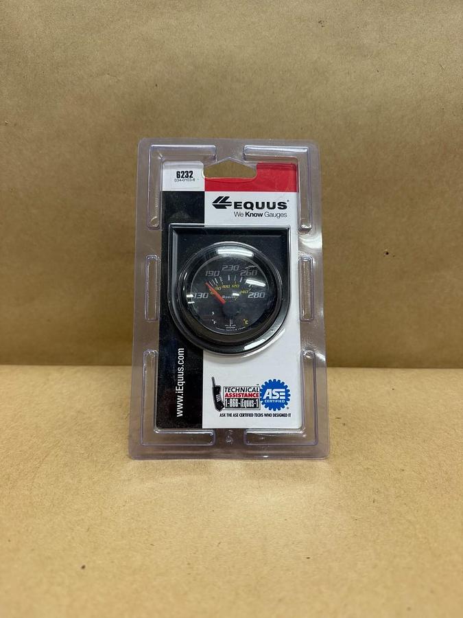 Used EQUUS 6232 Water Temperature Gauge