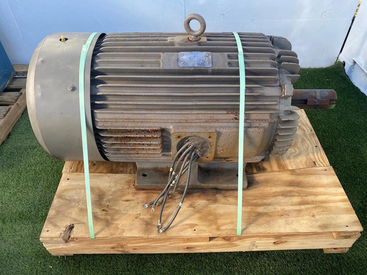 Used Toshiba R1504FLF4UD World Energy Series 3 Ph Induction Motor 150HP 1770RPM