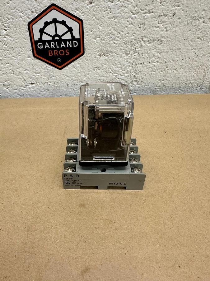 Used Potter & Brumfield KRPA-11AN-120 120v Relay w/ Base