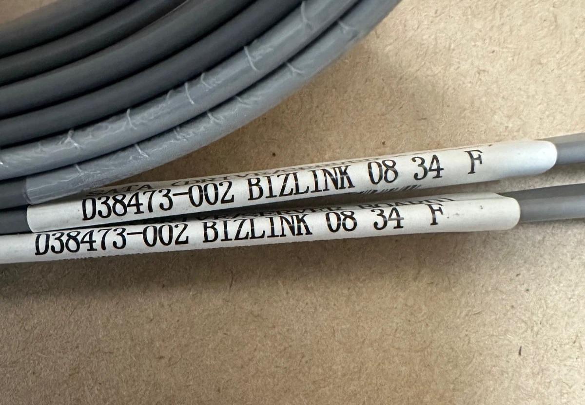 Used Intel D38473-002 SATA Cable - Lot of 2