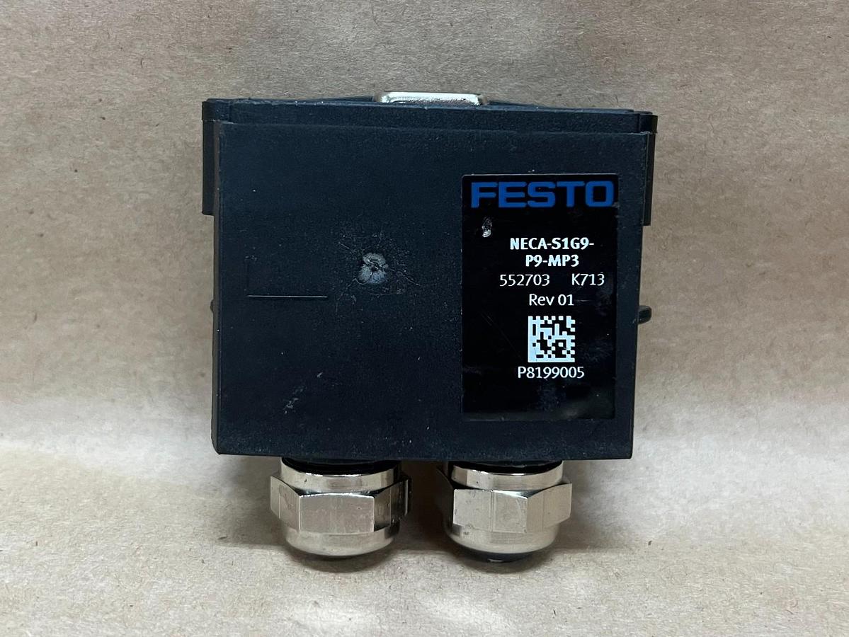 Used Festo NECA-S1G9-P9-MP3 Multi-Pin Plug Socket