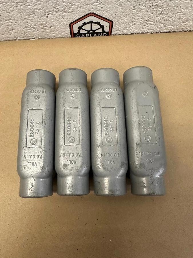 Used E30640 3/4” C Conduit - Lot of 4