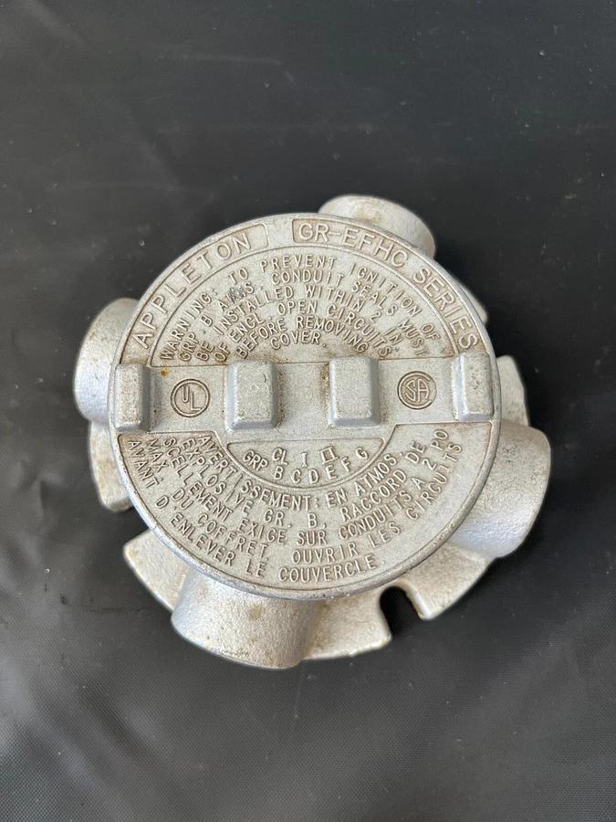 Used Appleton GR-EFHC Conduit Box