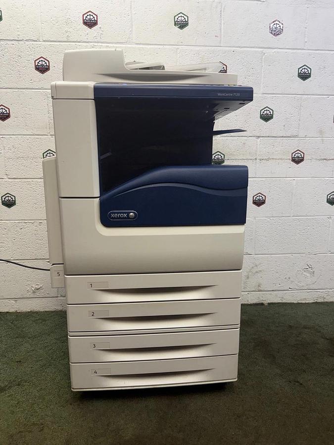 Used XEROX Workcentre 7120 Color Laser Copier Scanner Printer 20 PPM