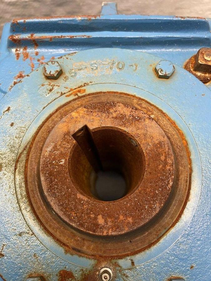 Used Cone Drive Textron MSHV35A022-7A Gearbox Speed Reducer, Ratio 10-1, 8.94 HP