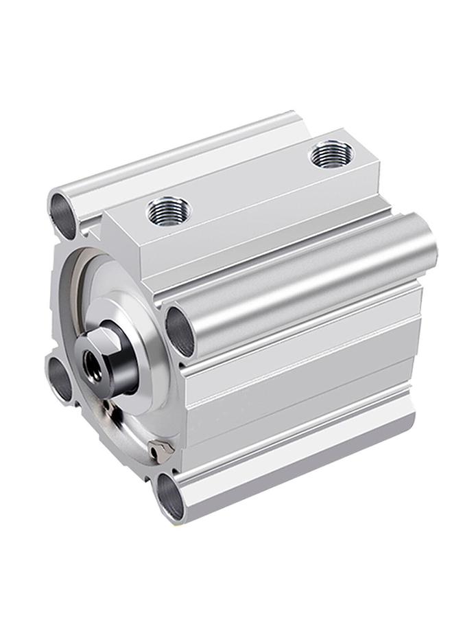 Used SMC CDQ2A40-10DC Compact Cylinder Pneumatic Compact, 1.0 MPa