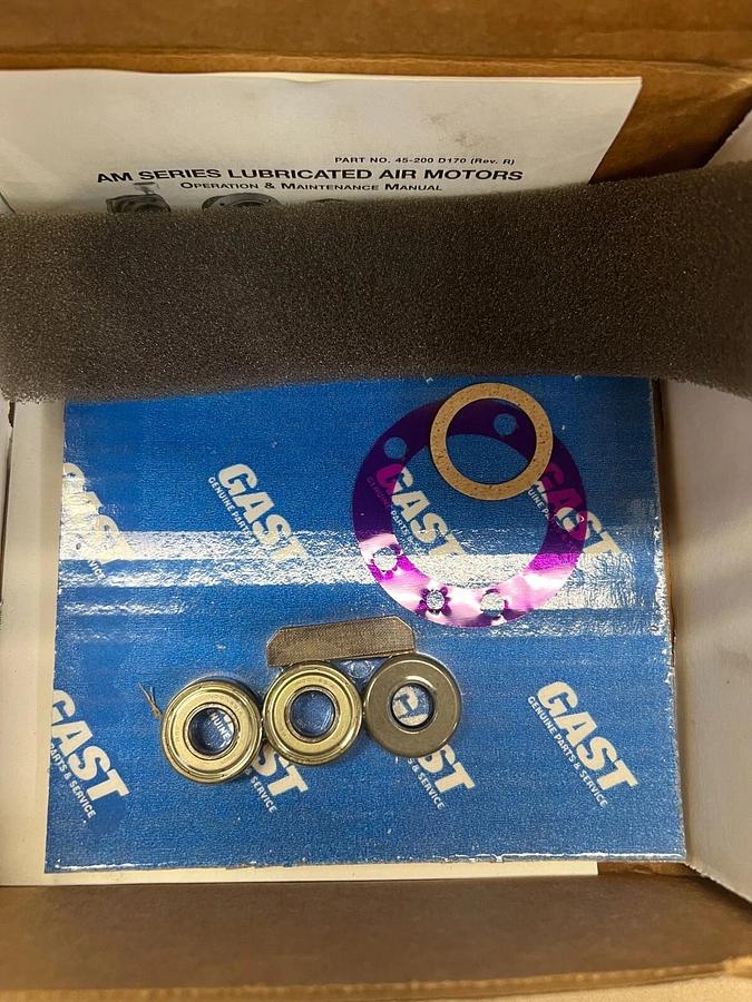 Used Gast K285 Motor Air Repair Kit