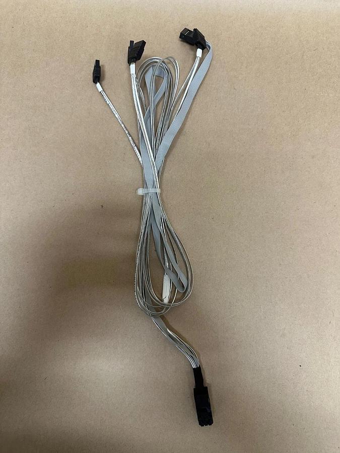 Used Adaptec CBL-00115-01-A-R 3M High Routability MiniSAS HD Cable - Lot of 3