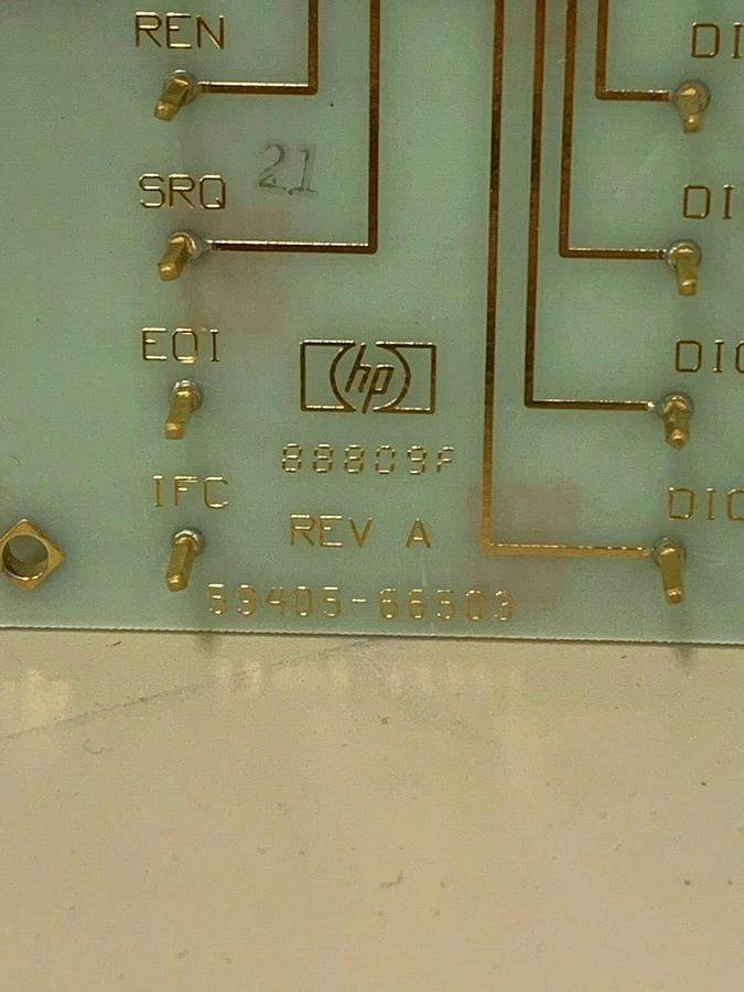 Used PCB HP 88809F 59405-66503 Breakout Connector