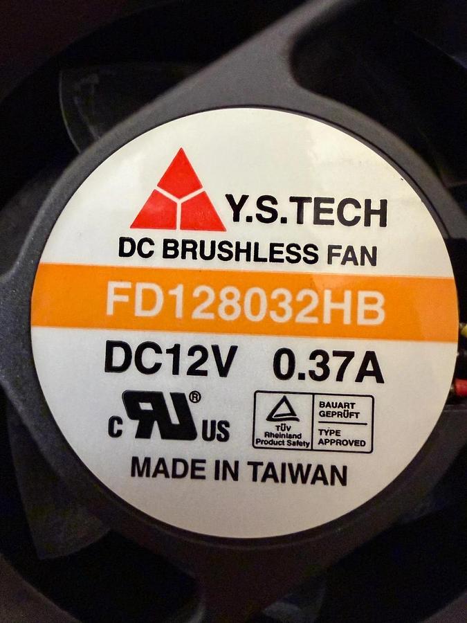 Used Y.S.Tech FD128032HB DC Brushless Fan - Lot of 2