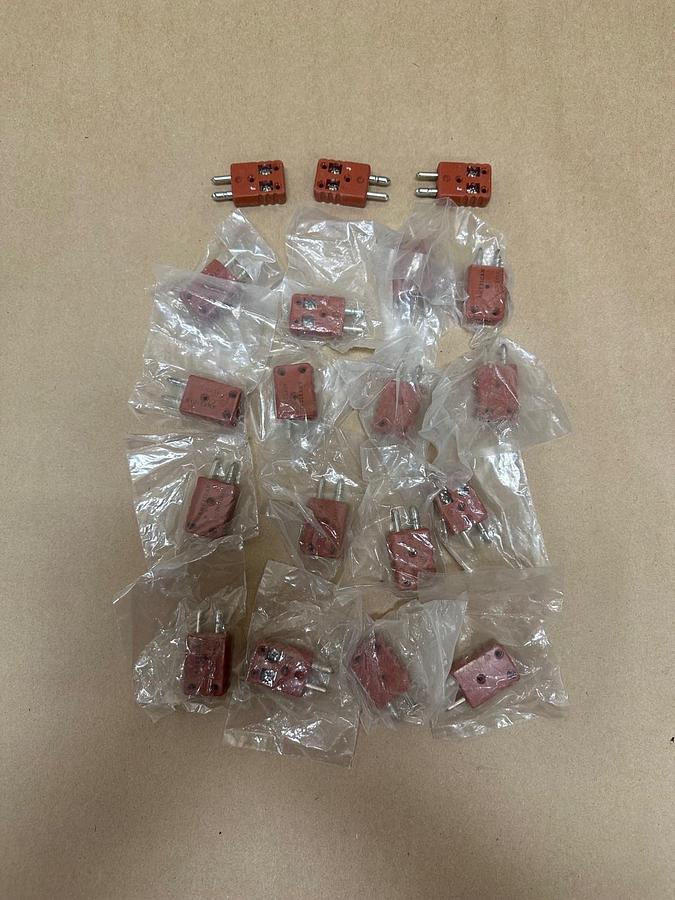 Used RS Pro Type J Thermocouple Connector - Lot of 19 *NEW*