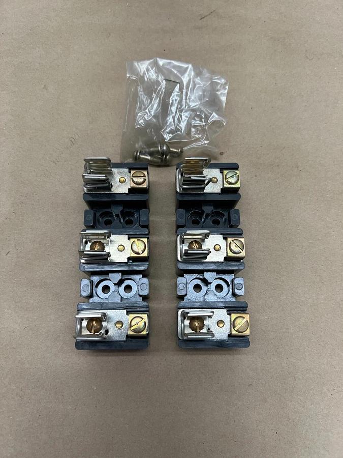 Used Allen Bradley 1491-N125 Fuse Block 1-30amp