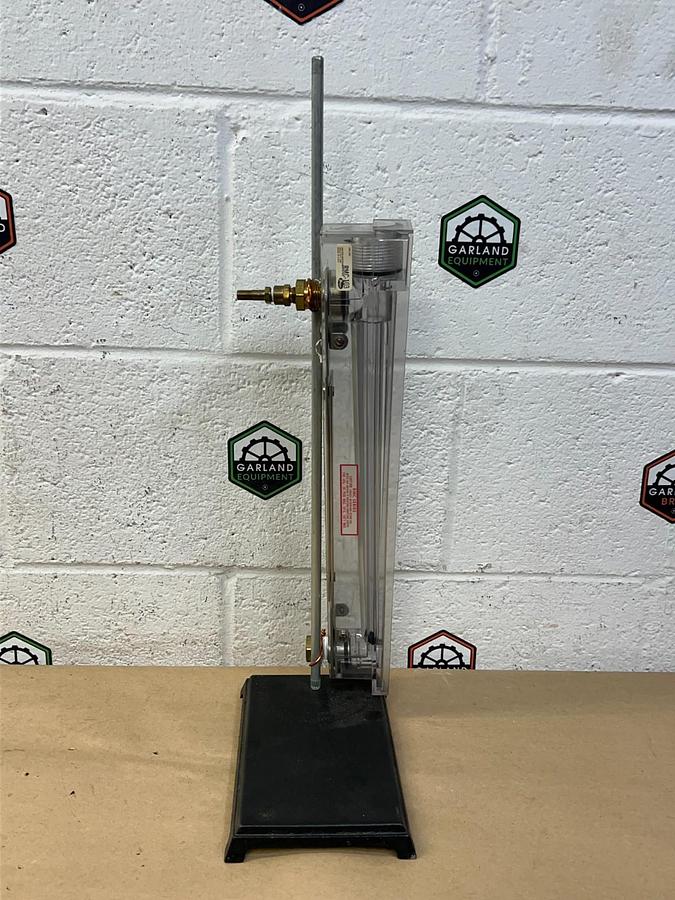 Used Dwyer RMC-103 Flow Meter, 20-200 PSI, w/ Stand