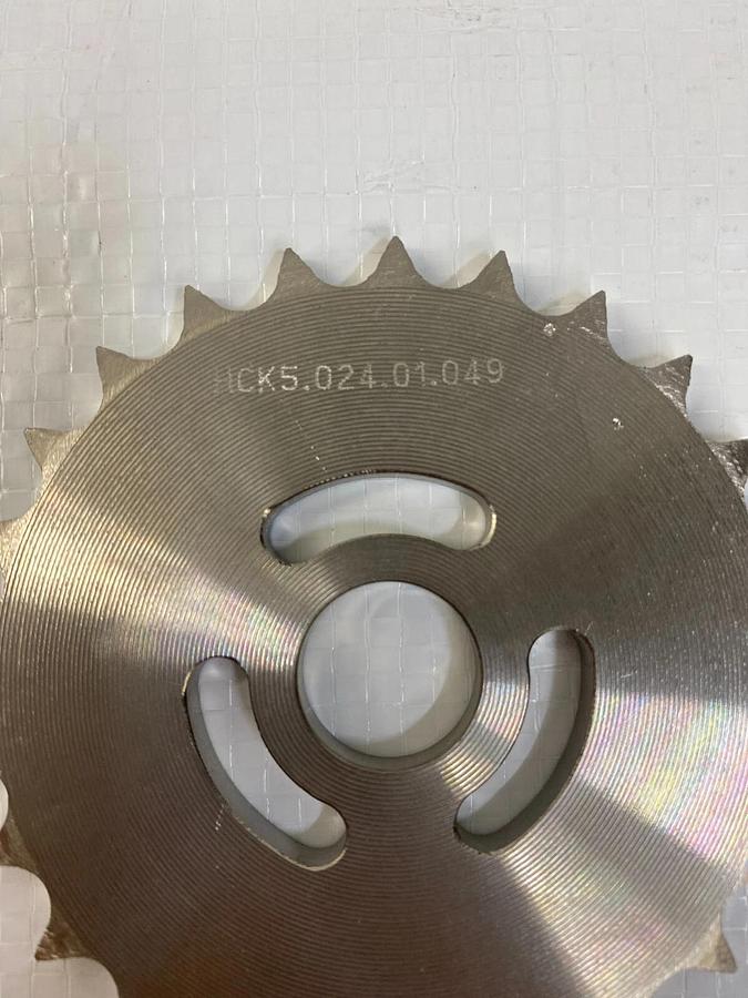 Used 25 Tooth Sprockets HCK5.024.01.049 Carbon Steel - Lot of 2