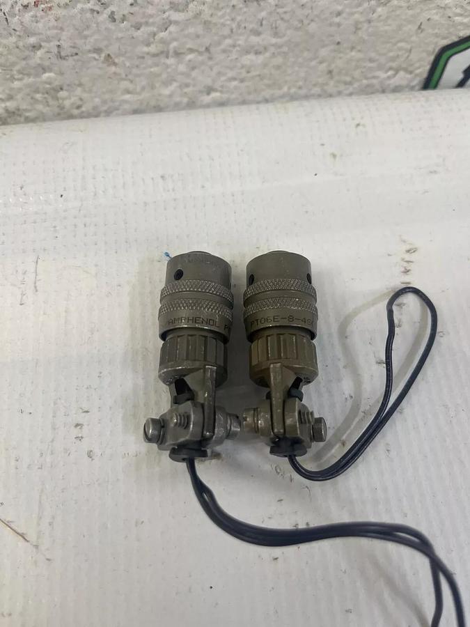 Used Amphenol PT06E-8-4S (SR) 1826 Connectors - Lot of 2