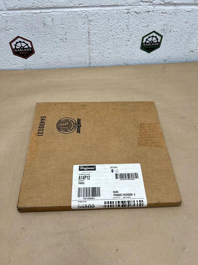 Used Hoffman A14P12 2 Pack Panel
