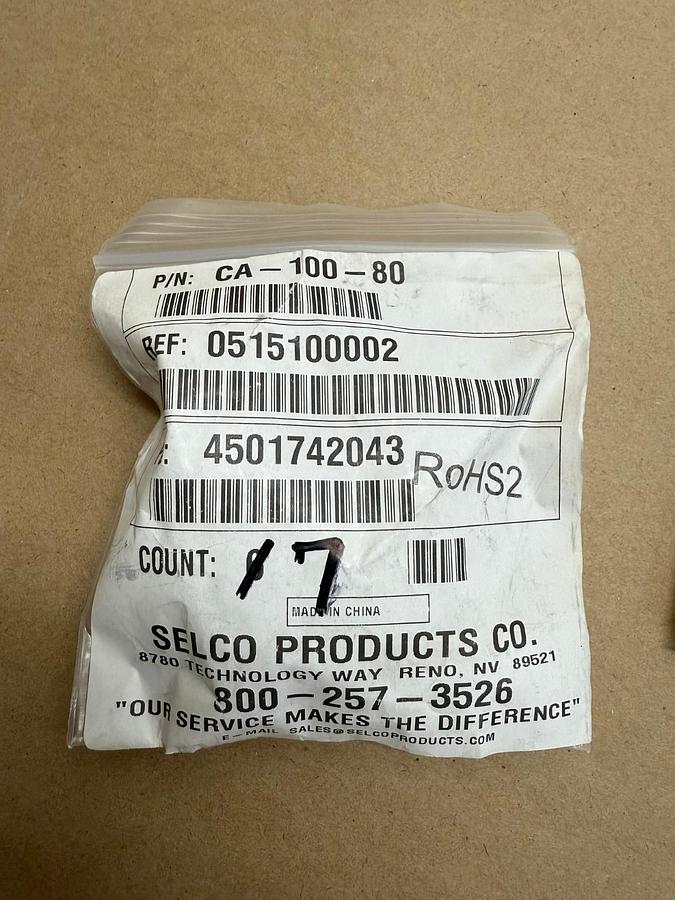 Used SELCO Products CA-100-80, 1/2 Disc Thermostat, Qty 7 *NEW*