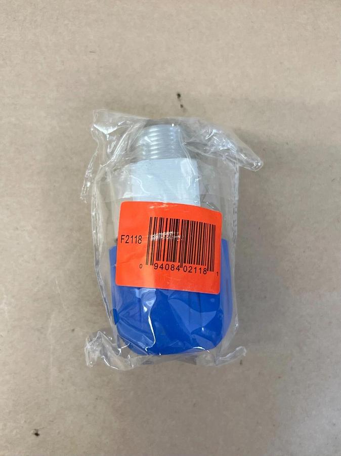 Used Rapid Air F2118 FastPipe Threaded Male Adapter