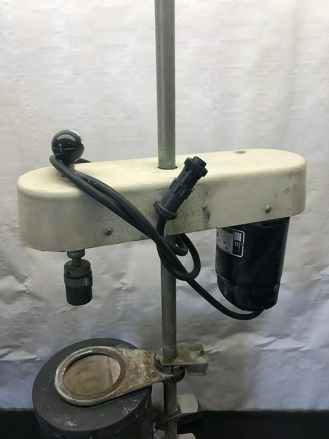 Used Parr Instrument A2230HC3EB Heater Assy, Parr 4563 Motor and Stand