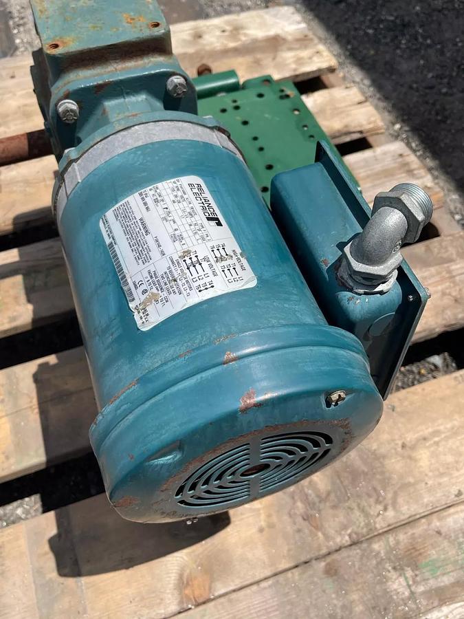 Used Reliance Electric P14H1448H Type P Motor w/ Dodge Tigear Gear Reducer