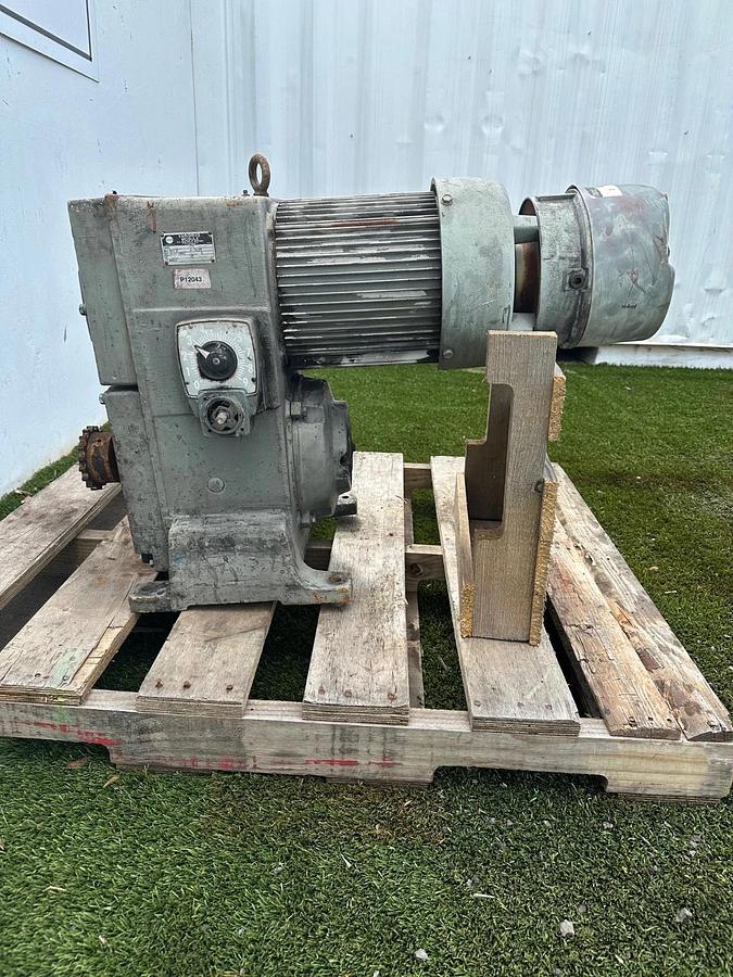 Used U.S. Electrical Motors 10Hp @ 1750Rpm Varidrive Module w/ 7.5Hp Motor @1745Rpm