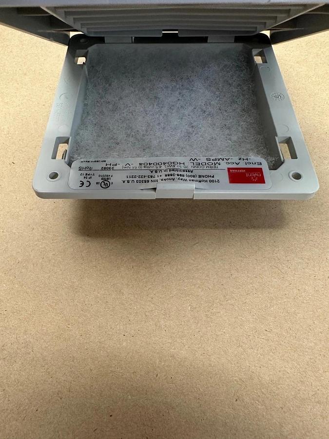 Used NVent Hoffman HG0400404 4” Exhaust Grille Kit *NEW*