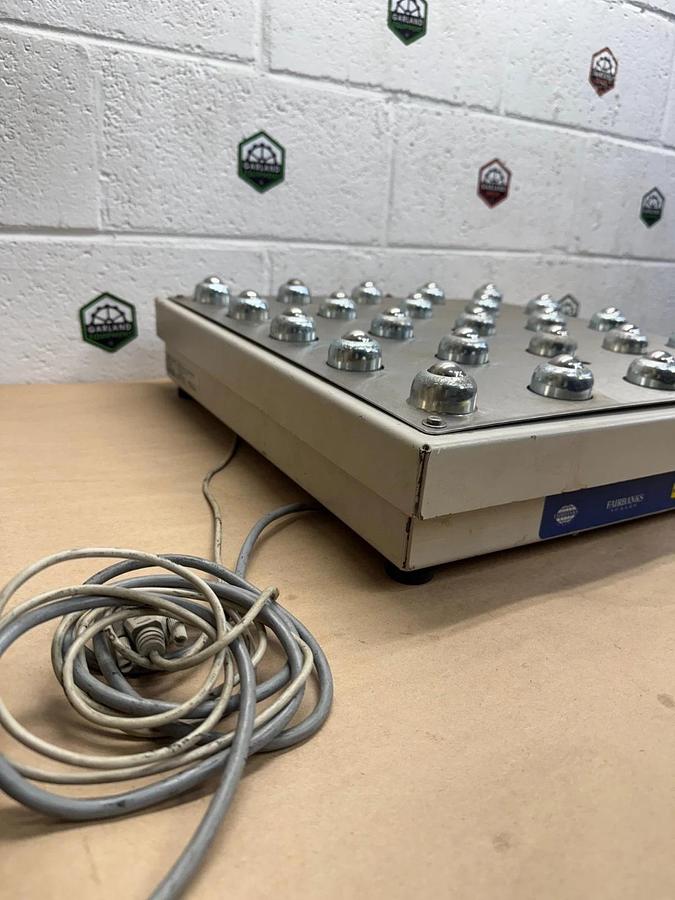 Used Fairbanks Scales 22562 Class II 250lb Capacity Roller Top Digital Shipping Scale
