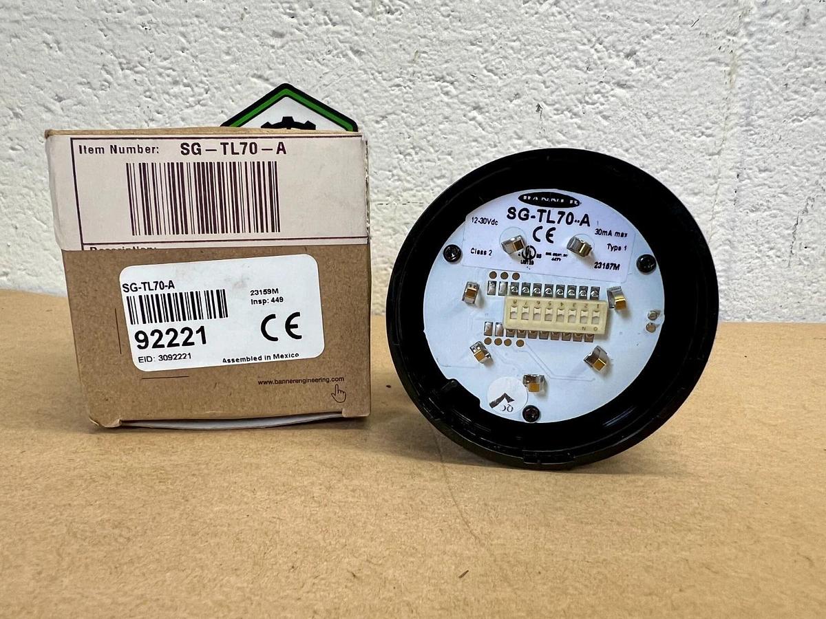 Used Banner SG-TL70-A Audible Light Tower Module 92221 *NEW*