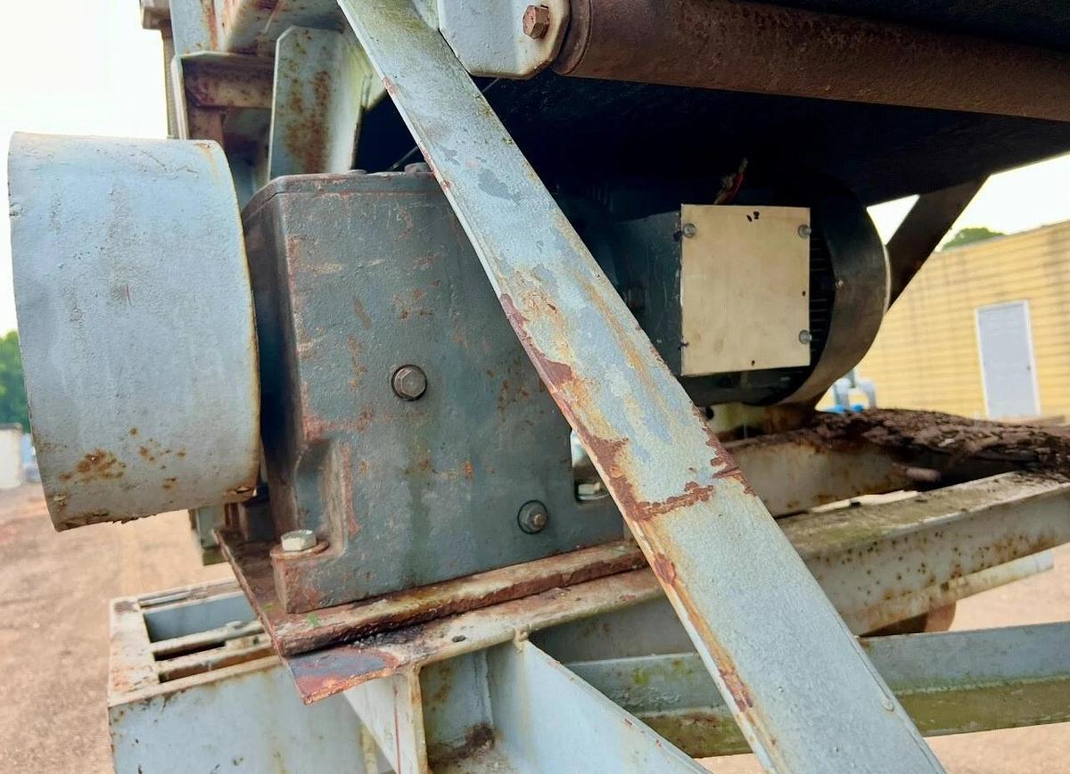 Used Dormont Allen Conveyor Co 42”x61’ Rough Top Conveyor Belt, 42” W Belt, 61' Long