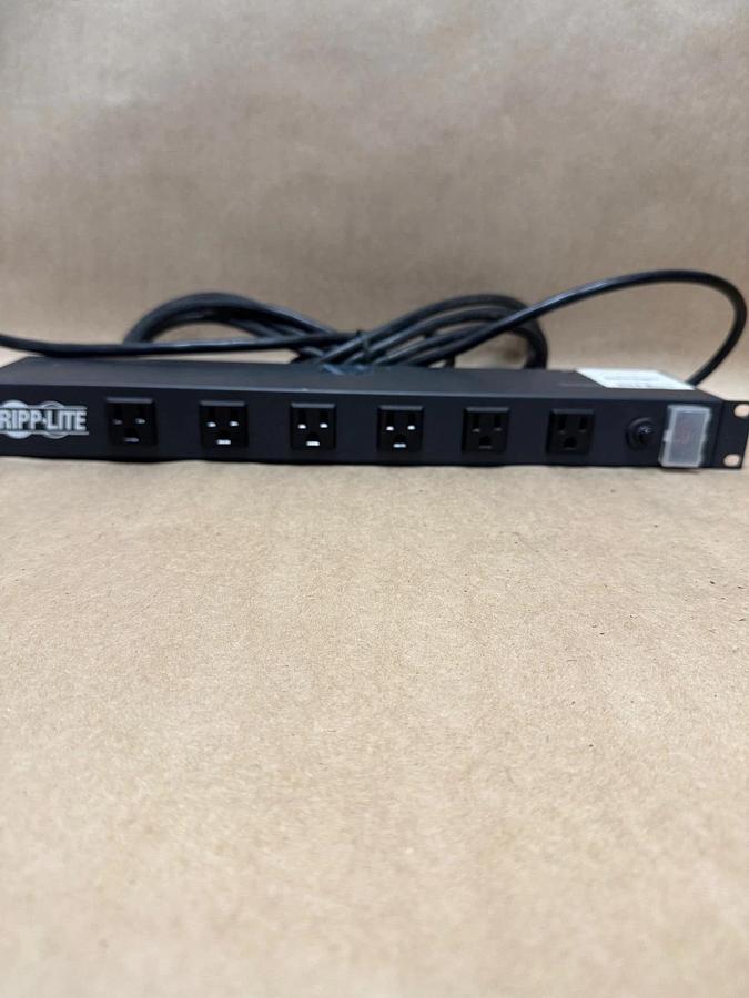 Used Tripp Lite RS-1215-RA 12 Outlet Surge Protector/ Power Strip