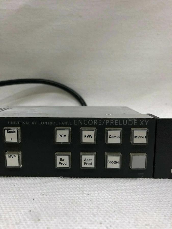 Used Grass Valley 610090300 Universal XY Control Panel