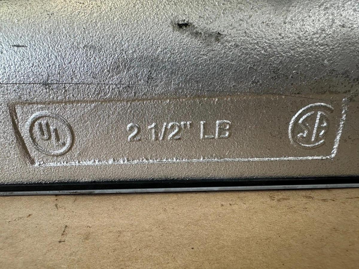 Used 2-1/2” LB Conduit UL