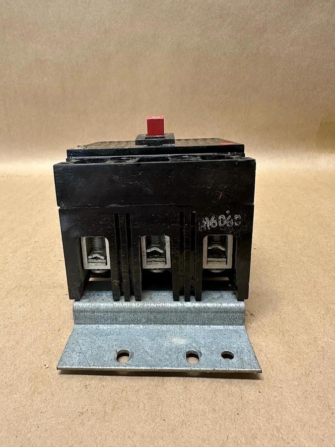 Used General Electric THED136060 60A 3 Pole Circuit Breaker