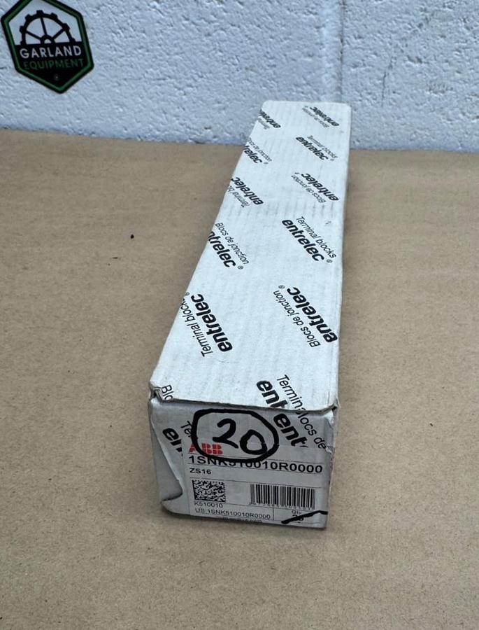 Used ABB 1SNK510010R0000 Terminal Blocks (Qty 20 Pcs) *NEW*