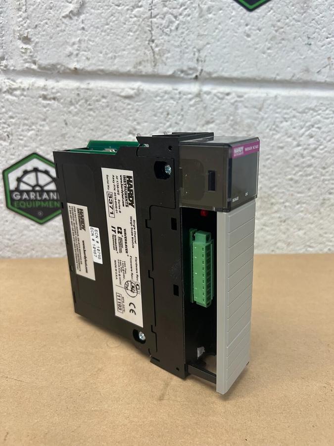 Used Hardy Instruments 1756-WS Ser B Single Channel Weigh Scale Module