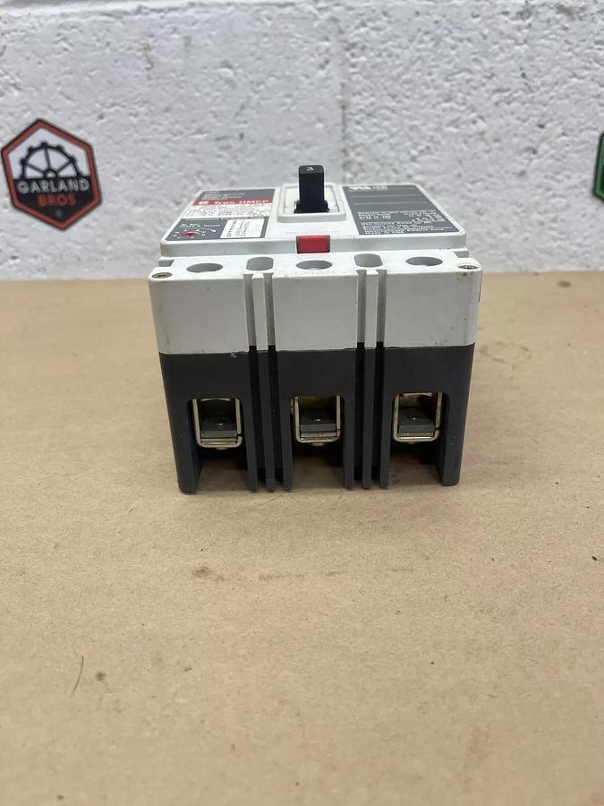 Used Westinghouse HMCP003A0C Motor Circuit Protector, Ser C, 3A, 3 Pole, 600VDC