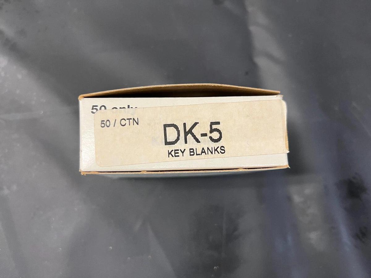 CompX DK-5 Key Blanks (open box of 46)