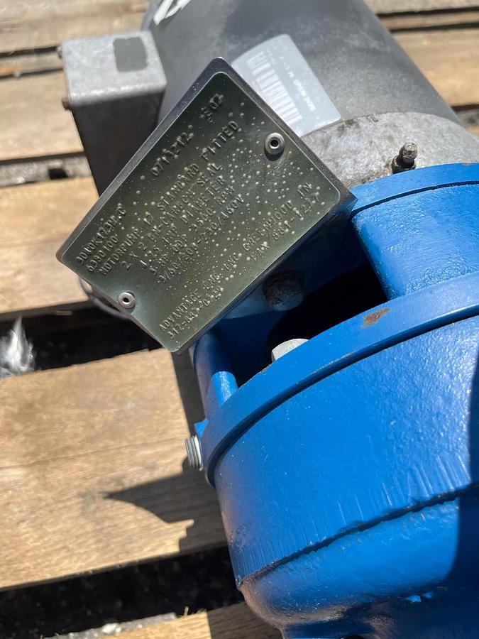 Used Scot Motorpump 17 Centrifugal Pump, 2 X 2, SC3040K173W.C 3 HP Baldor Motor