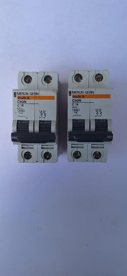 Used Merlin Gerin C60N Multi 9 Circuit Breaker