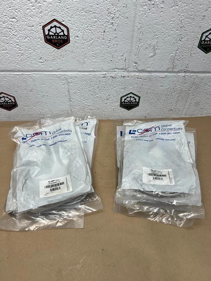 Used L-Com CS2N9MF-10 Sub Cable - Lot of 4