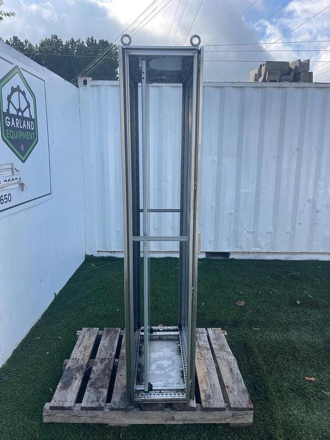 Used Rittal TS 8012.019, Freestanding Stainless Steel Enclosure, Material No. 9978422