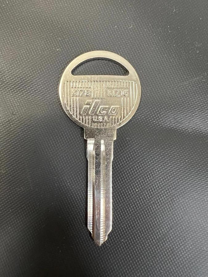 Used Ilco MZ13, MZ16, MZ27, MZ19 Assorted Key Blanks for Mazda Models - Lot of 38