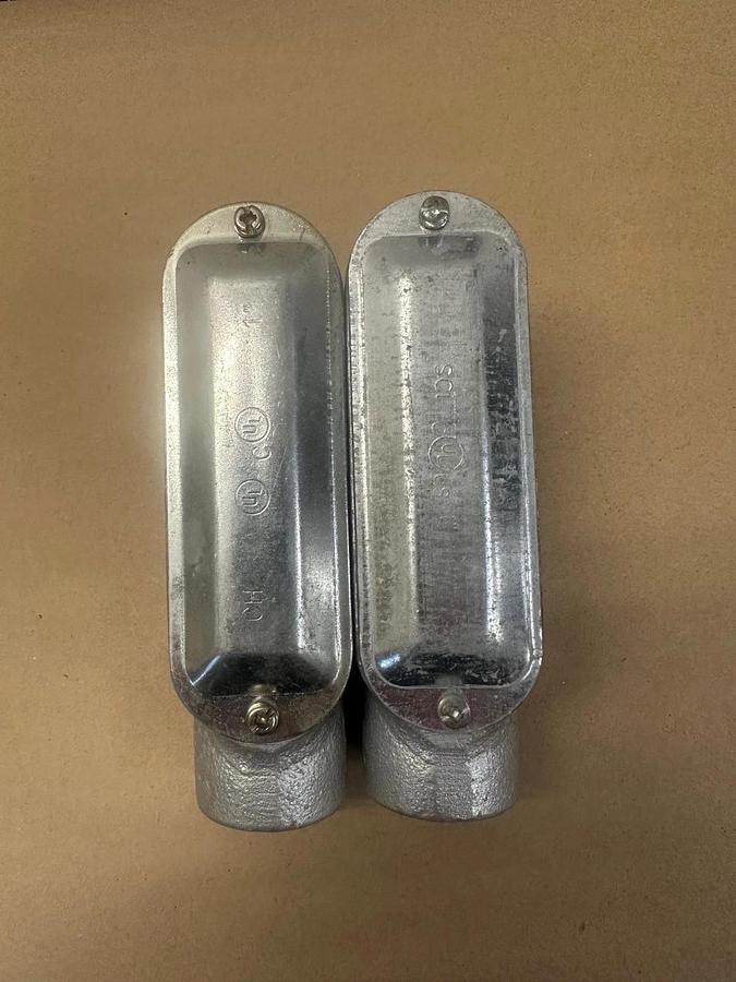 Used Crouse Hinds 27LB 100M Form 5, 1” Conduit - Lot of 2