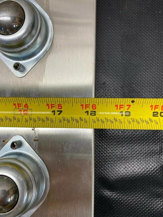 Cardinal Detecto 8525-A194 Ball Top Transfer, 18”x18” w/ Reference Sheet