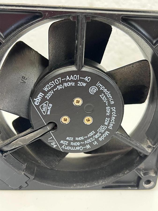 Used EBM W2S107-AA01-40 220V Panel Fan